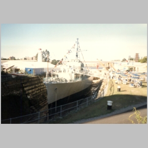 1988-08 - Australia Tour 098 - WWII Anti Sub Ship Brisbane Maritime Museum.jpg